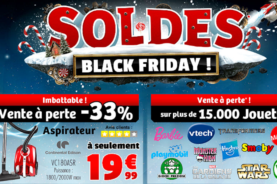 Black friday arrive en france Soldes en image