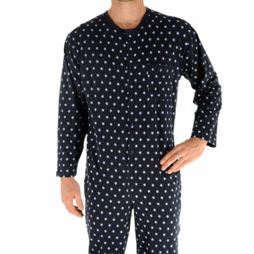 Pyjama combinaison homme coton