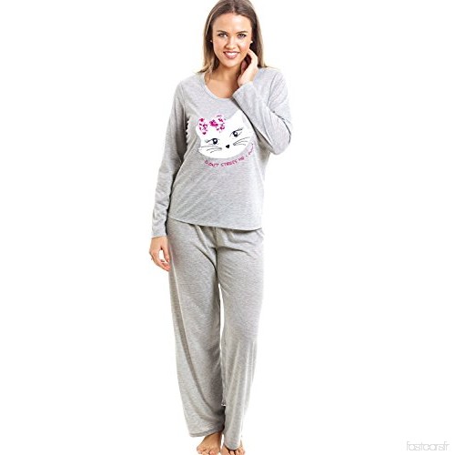 Pyjama motif chat femme