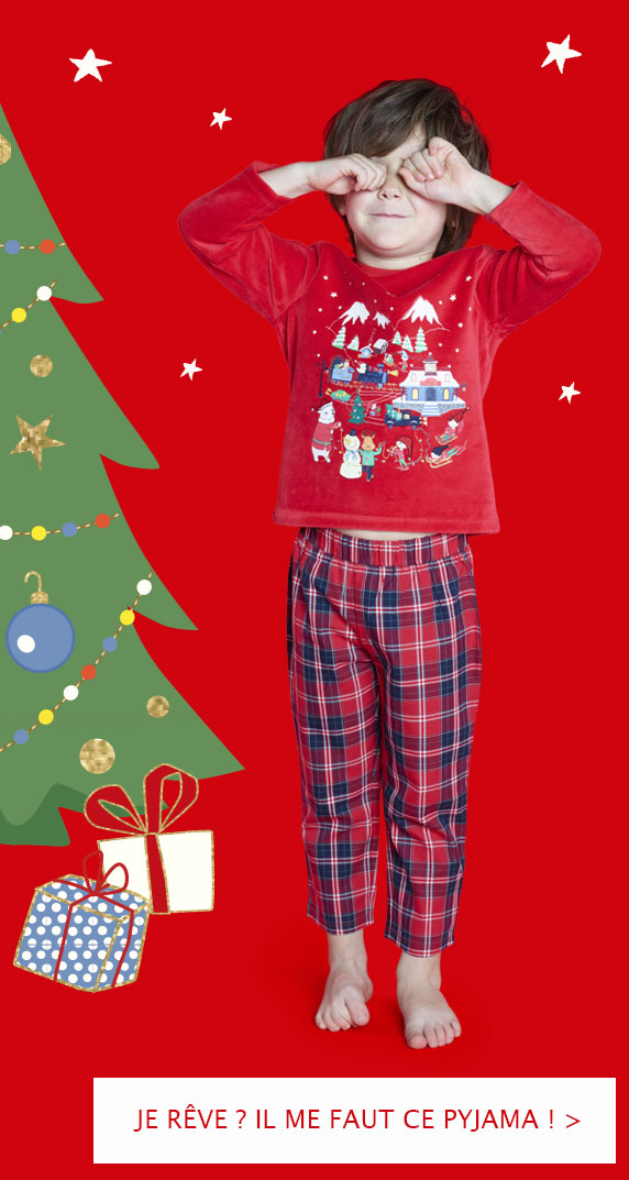 Pyjama garcon noel