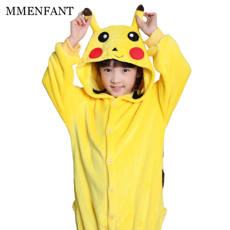 Pyjama combinaison pikachu enfant