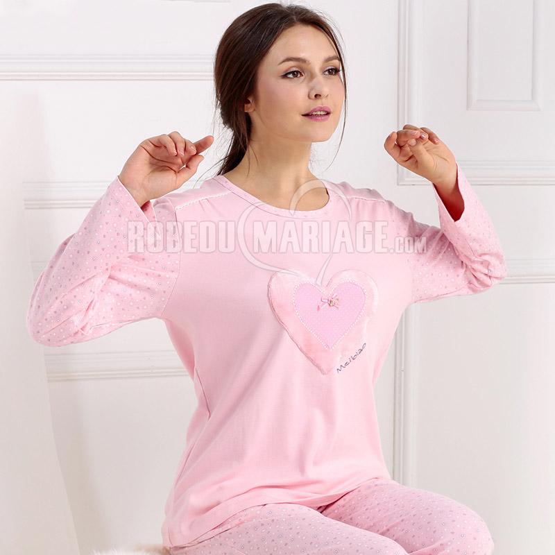 Pyjama hiver femme coton